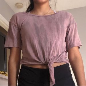 cropped t-shirt